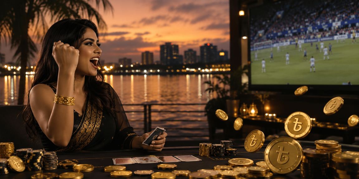 A user enjoying online gaming and Sports Betting in Dhaka